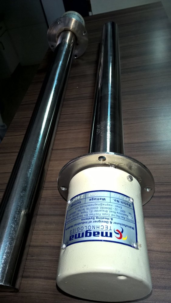 Round Stainless Steel Bobbin Acid Immersion Heaters