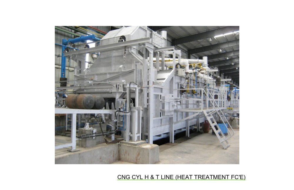 Gas Fix CNG Cylinder Continuous Heat Treatment Furnace
