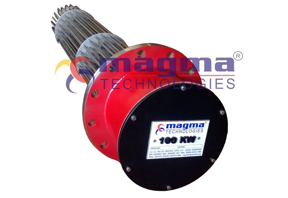 Ceramic Flanged Immersion Heaters, 500-1000 W