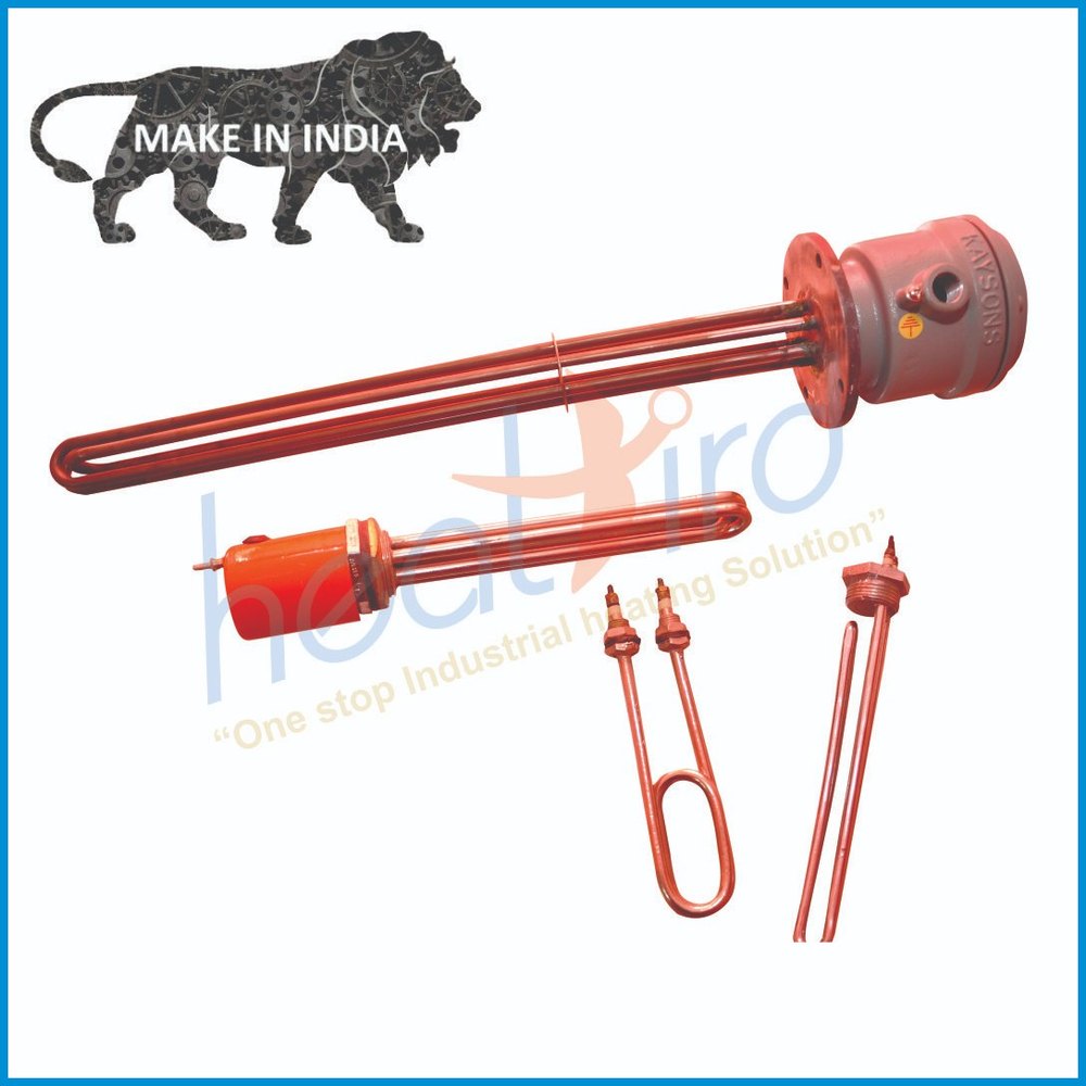 SS Heatbird Flange Heater, 500 W-100 Kw