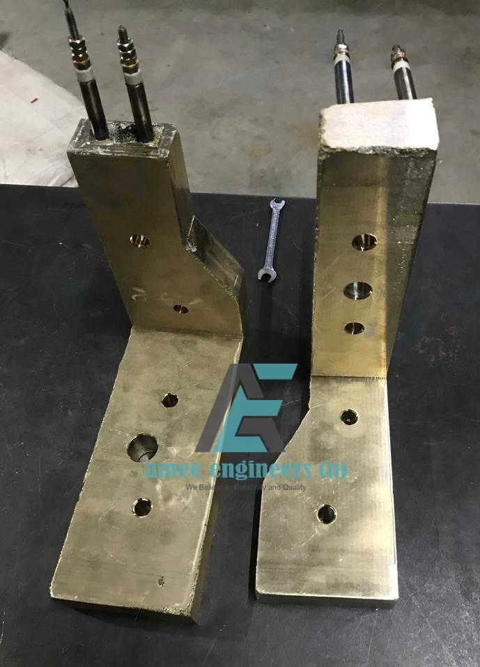 Square Brass Cast Heater