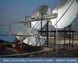 Indirect Heating Solar Community Concentrator Cooker