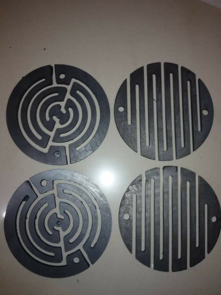 Graphite Heating Element Ring, For Industrial Ovens, Electricity
