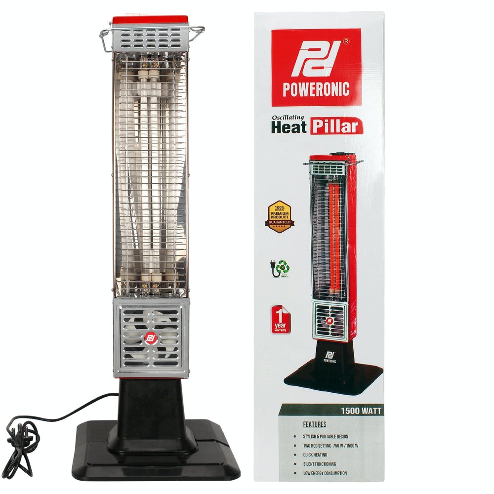 Stainless Steel Gopi Heat Pillar, For Heaters