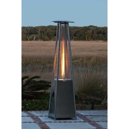 Stainless Steel Pyramid Patio Heater, For Outdoor, Gas