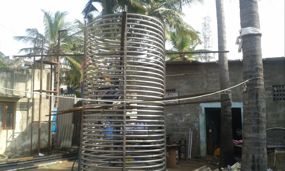 Electric Round SS Heating Coil, For Boiler