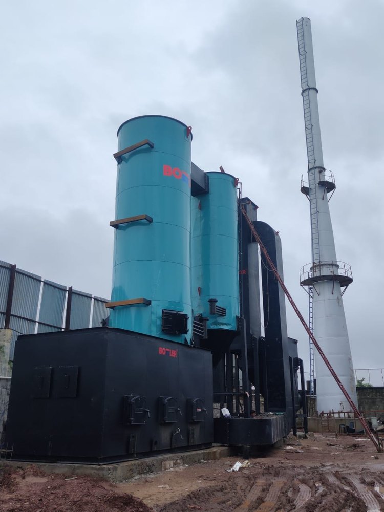 Mild Steel Bozzler Thermic Fluid Heater, For Industrial