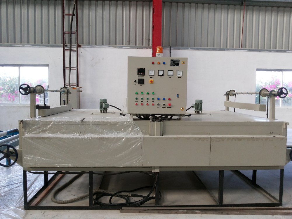 Granite Slab Heating System, 90 kW