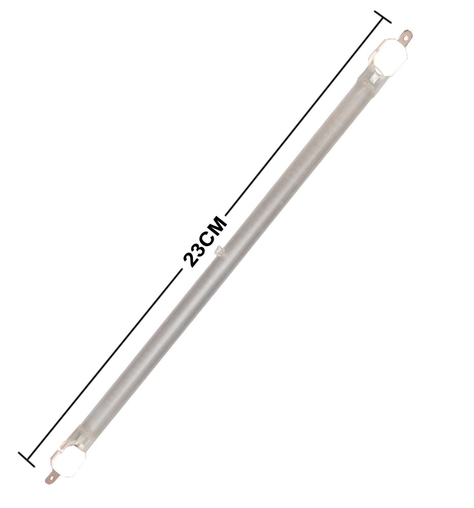 PGSA2Z Glass 23CM Rod Halogen Tube Smart Room Heater 220V AC 400/Watt, Model Name/Number: HP23CM