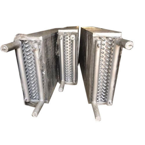 Material MS And Aluminium Hot Water Coil, Packaging Type: Wooden Carrat