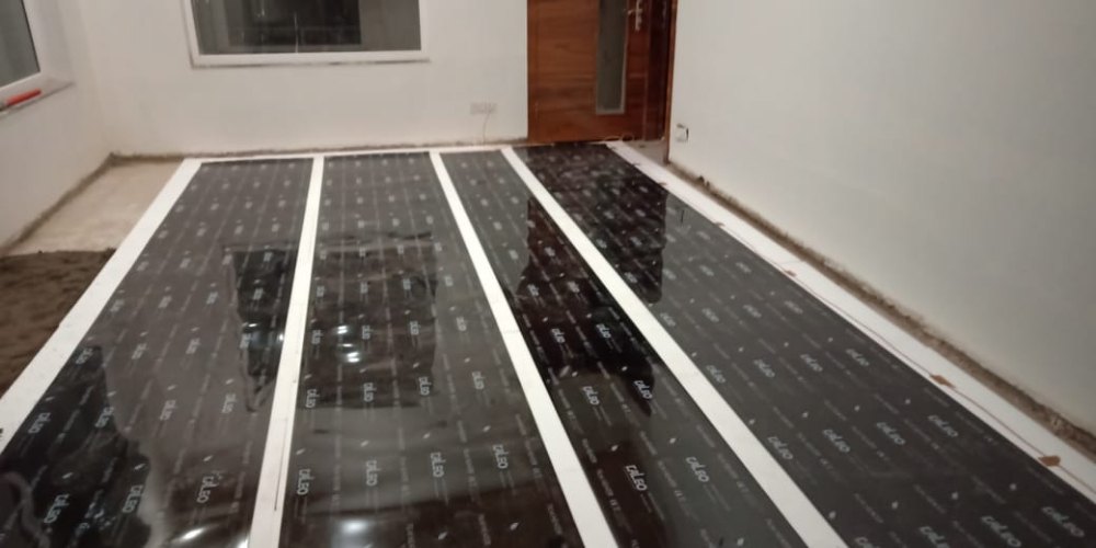 Carbon Film Electric Underfloor Heating System, 230V, 2000W