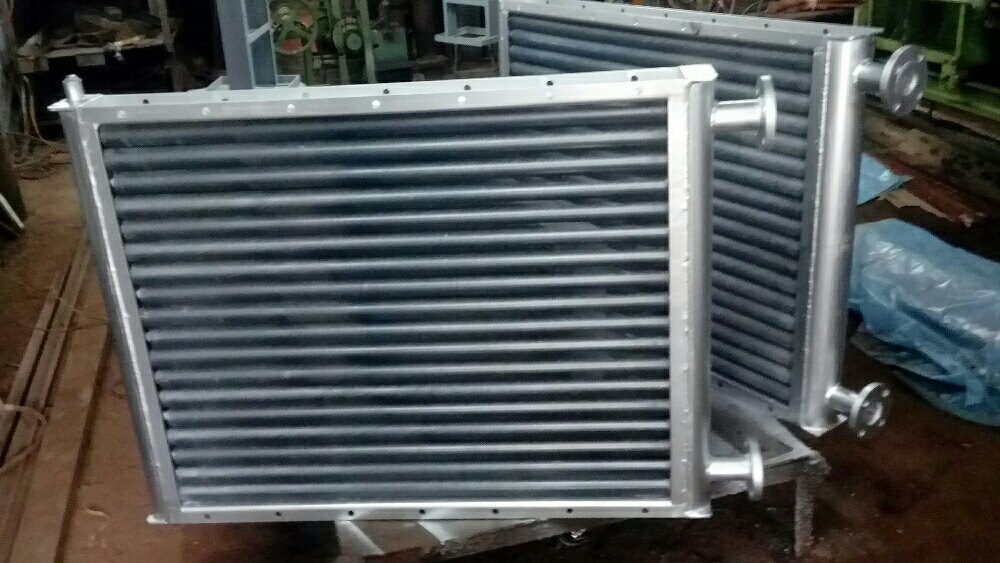 Super heat Mild Steel Thermic Fluid Air Heaters, For Industrial, Size: Custom Build