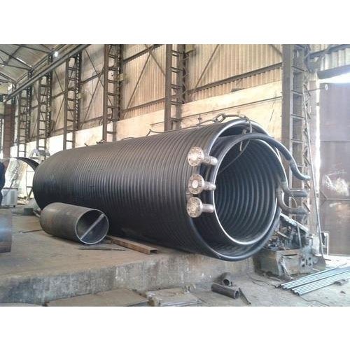 Round Stainless Steel Thermic Fluid Heater Coil