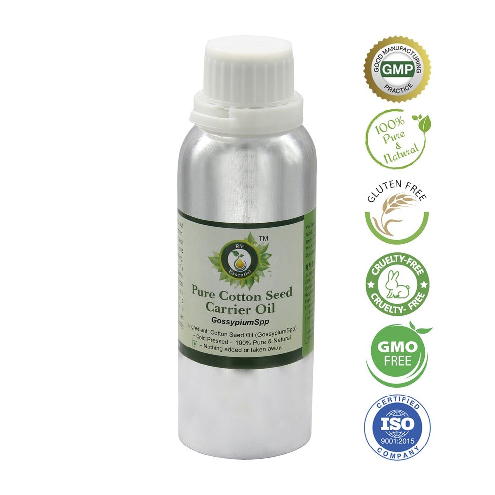 Cotton Seed Oil Pure Cotton Seed Carrier Oil Gossypium SPP 100% Pure And Natural Cold Pressed