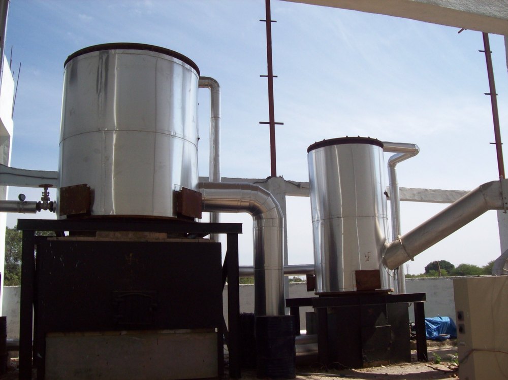 ANUTHERM Mild Steel Solid Fuel Thermic Fluid Heater, For Industrial