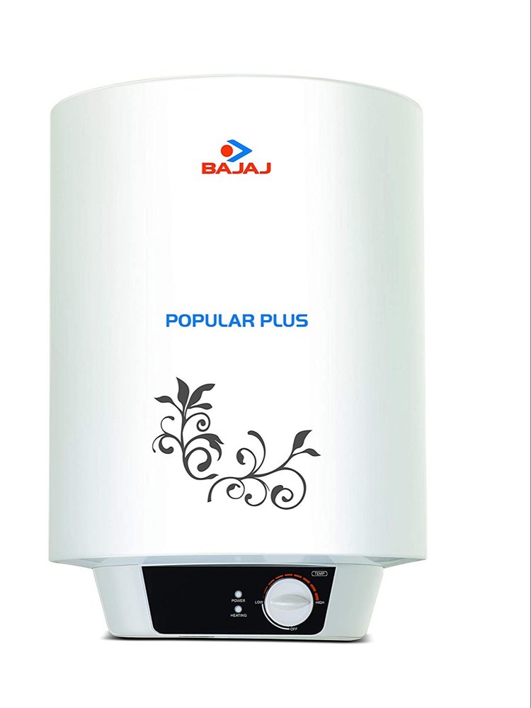 Bajaj Popular Neo Storage 15-Litre Vertical Water Heater, White, 4 Star