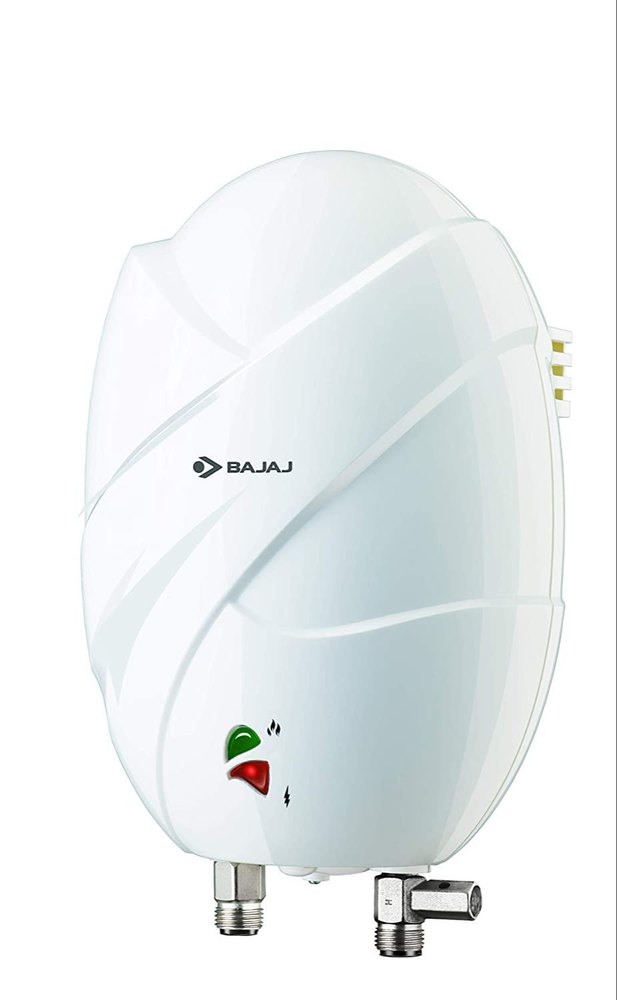 Capacity(Litre): 3 Litre Bajaj Flora Water Geyser, White, 8 Bar Pressure
