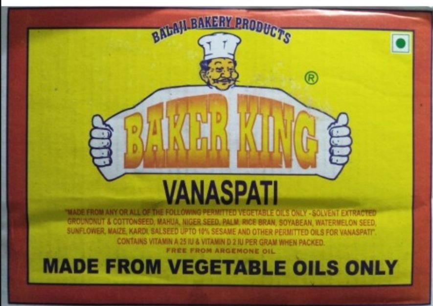 Baker king Vanaspati 15kg, Packaging Type: Box