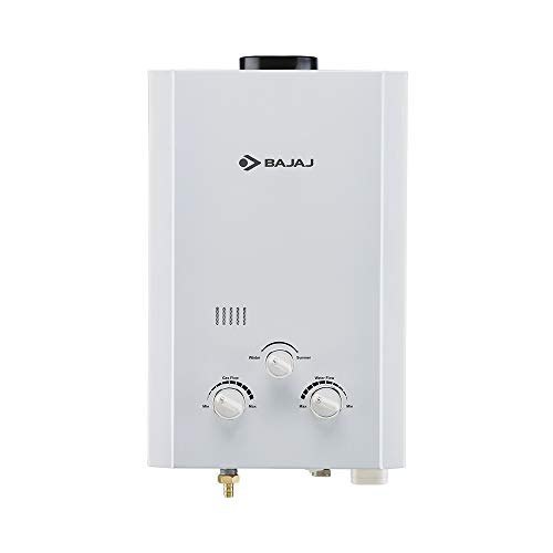 Capacity(Litre): 6Litre Bajaj Gas Geyser, White