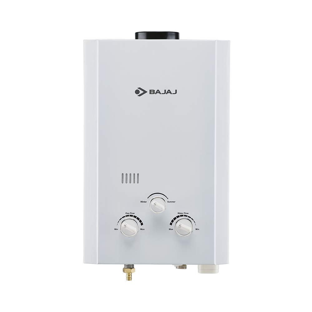 Bajaj Majesty Duetto Gas Water Heater, White