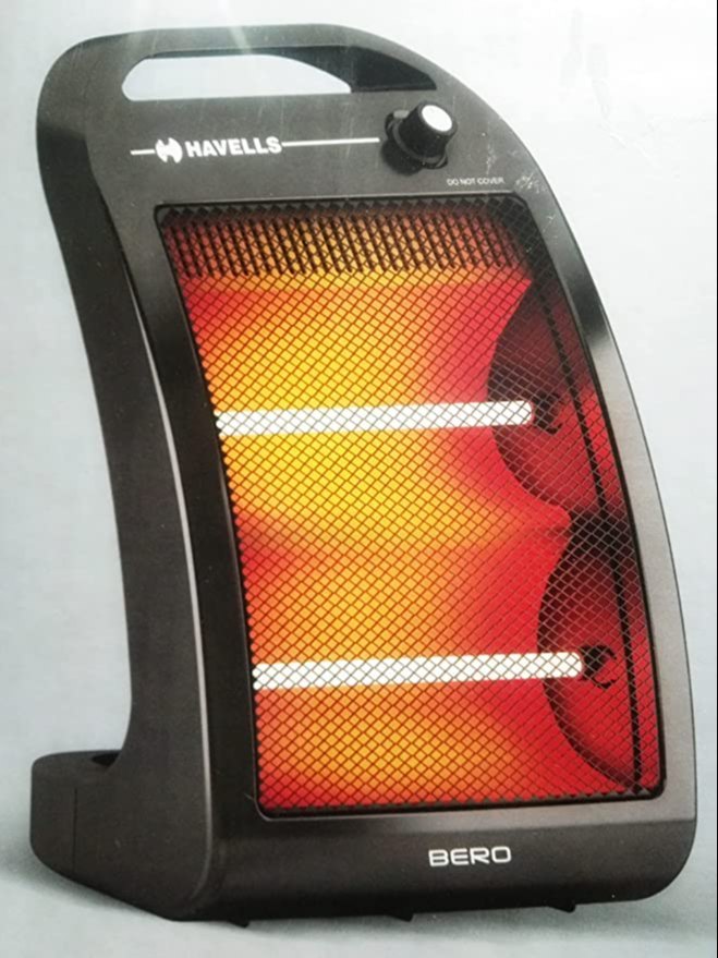 Stainless Steel Havells Electric Room Heater, 220V