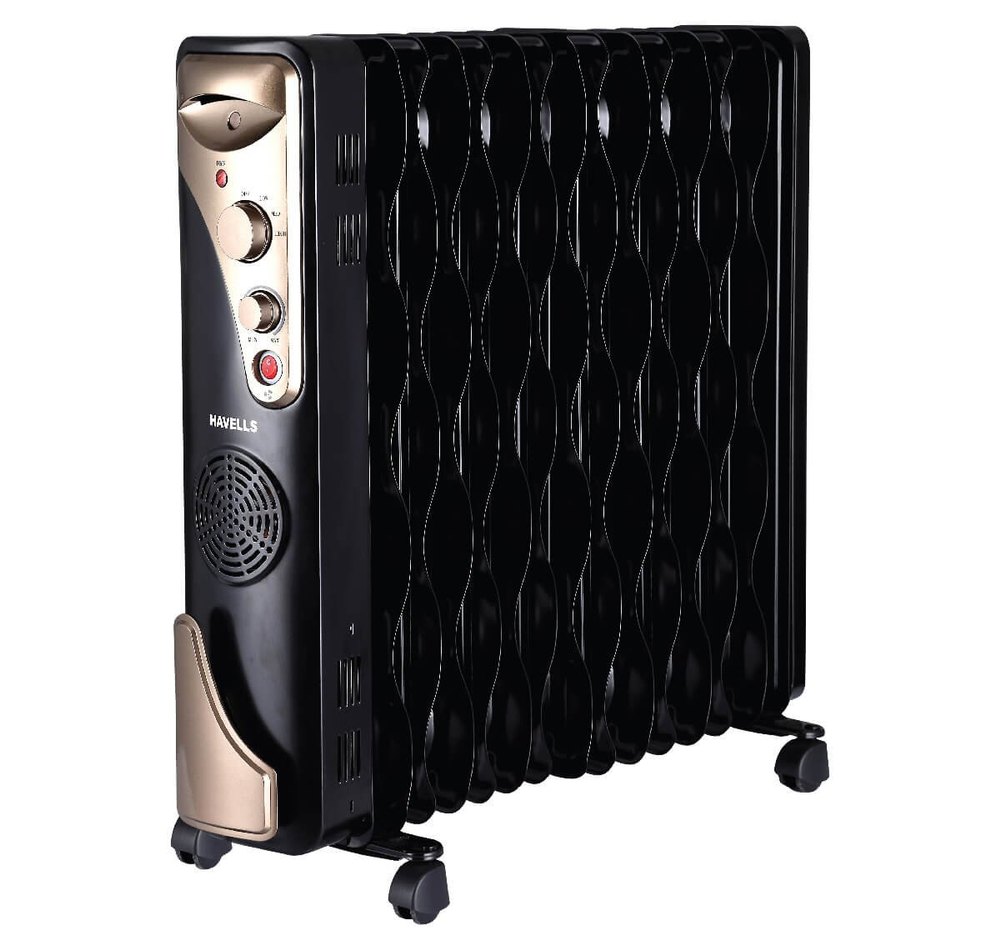 Stainless Steel Havells Ofr 15 Fins 2900 Watt, For Commercial/Residential, 220V
