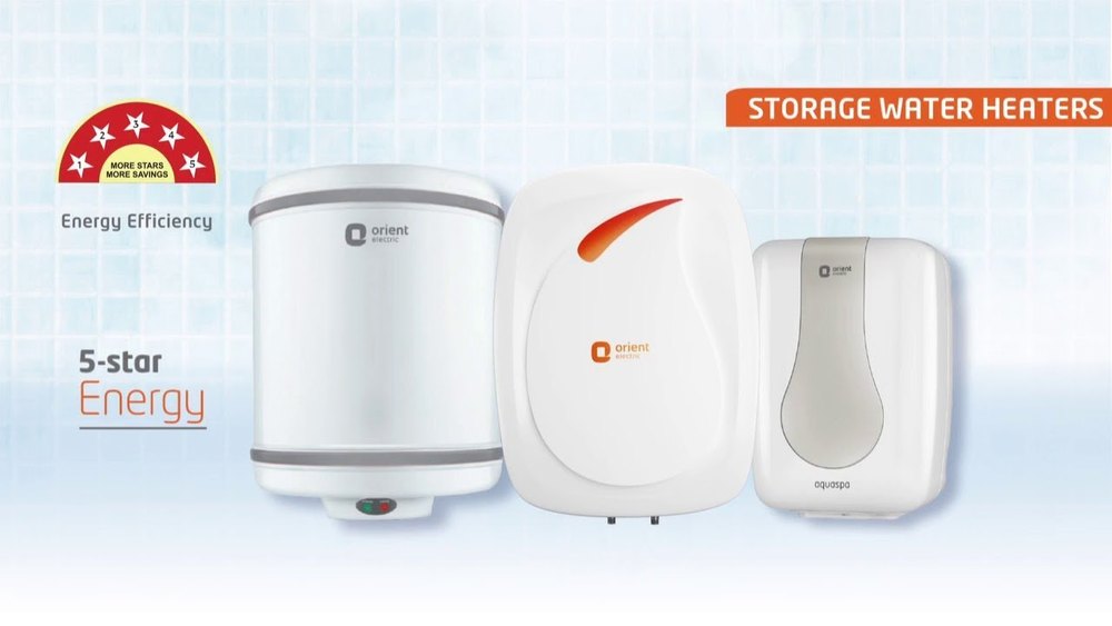 Capacity: 25 L Orient Water Heater Geyser, White, Model Name/Number: 25 Liters
