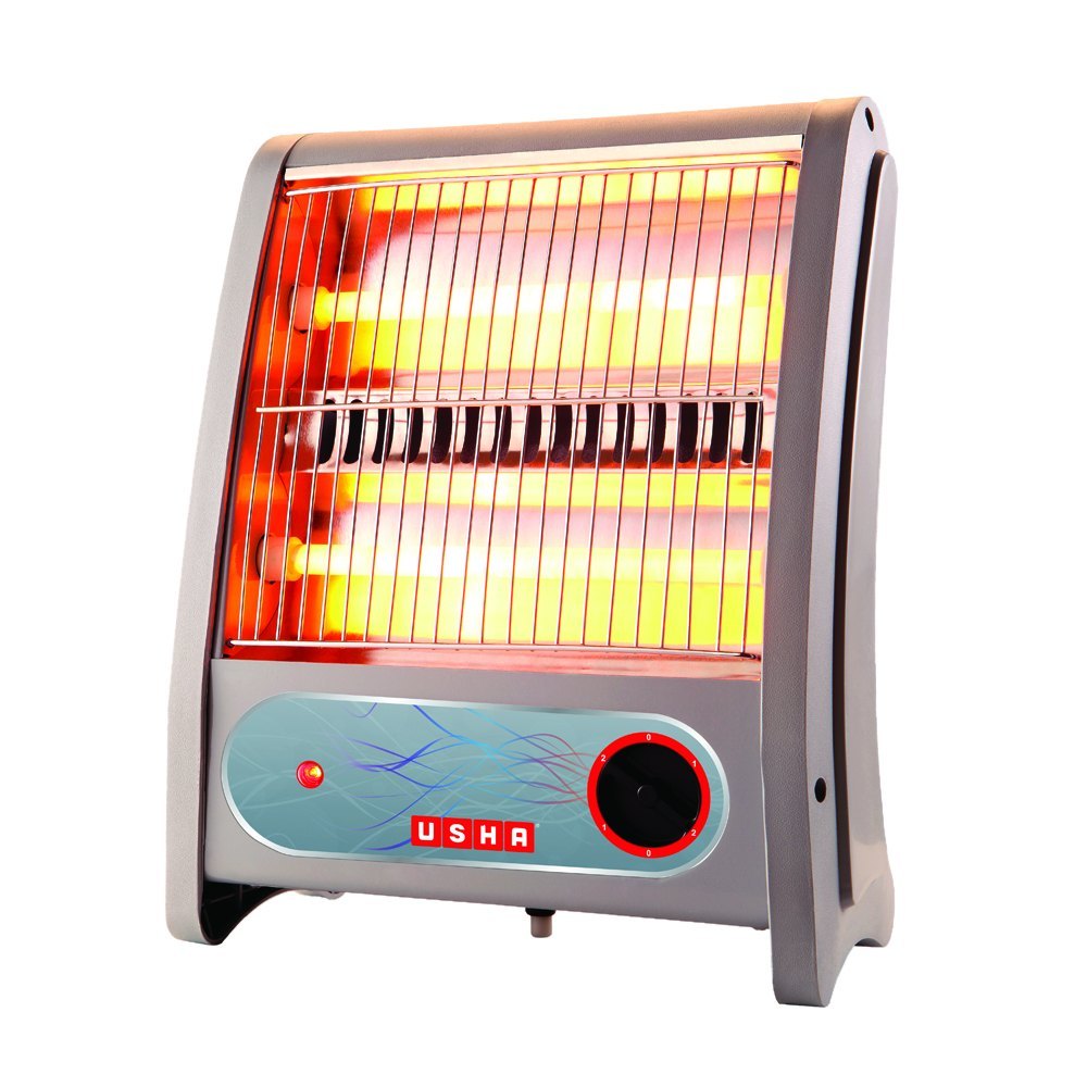 250 W Copper QH-3002 Usha Room Heater, 240 V