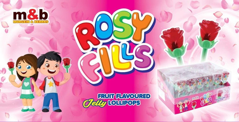 Madhur Lollipop Miss rosy jelly, Packaging Type: Packet