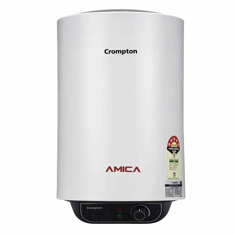 25 L Crompton Amica Geyser, White, 8 Bar