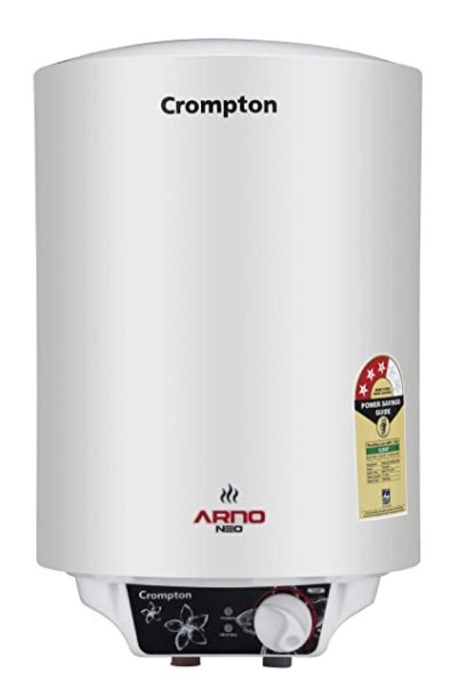 Storage Capacity(Litre): 25 Ltrs Crompton Water Gysers, Model Name/Number: Arno