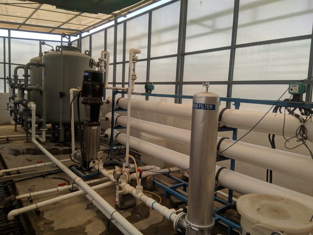 Reverse Osmosis Purified Water Generation System, Water Storage Capacity: 10000 LITER