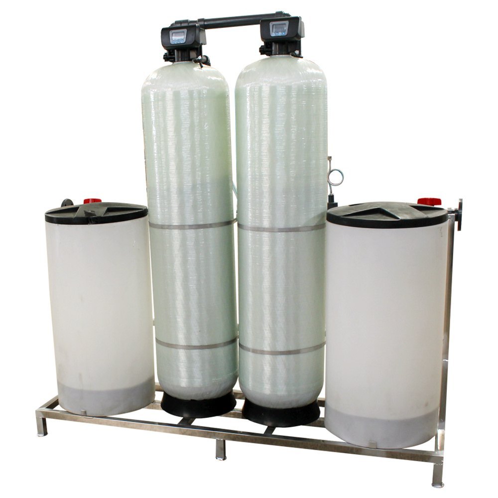 ASWS Semi-Automatic Water Softening Equipment, For Industrial, Capacity: 500lph -100m3/Hr