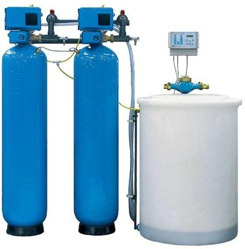 Automatic Stainless Steel Water Softening Equipment, Vertical