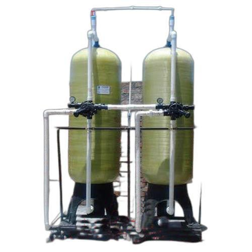 Semi-Automatic 1000 LPH Manual Industrial Softener Plant