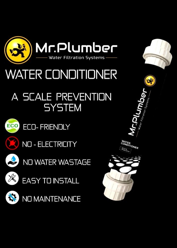 Mr. Plumber Black Water Conditioner, For Domestic, 2000 Lph