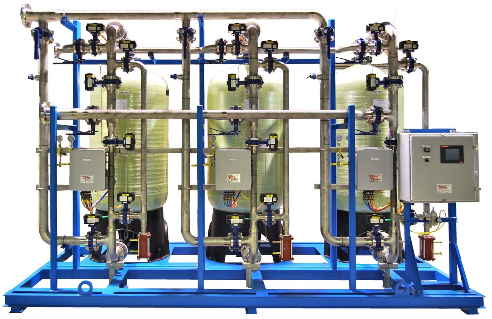 Automatic Industrial Water Softening Equipment, For Commercial, Vertical
