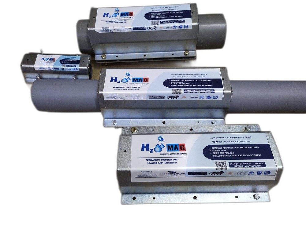 Automatic Pipe Sizes up tp 4inch Magnetic Water Conditioner, For Commercial