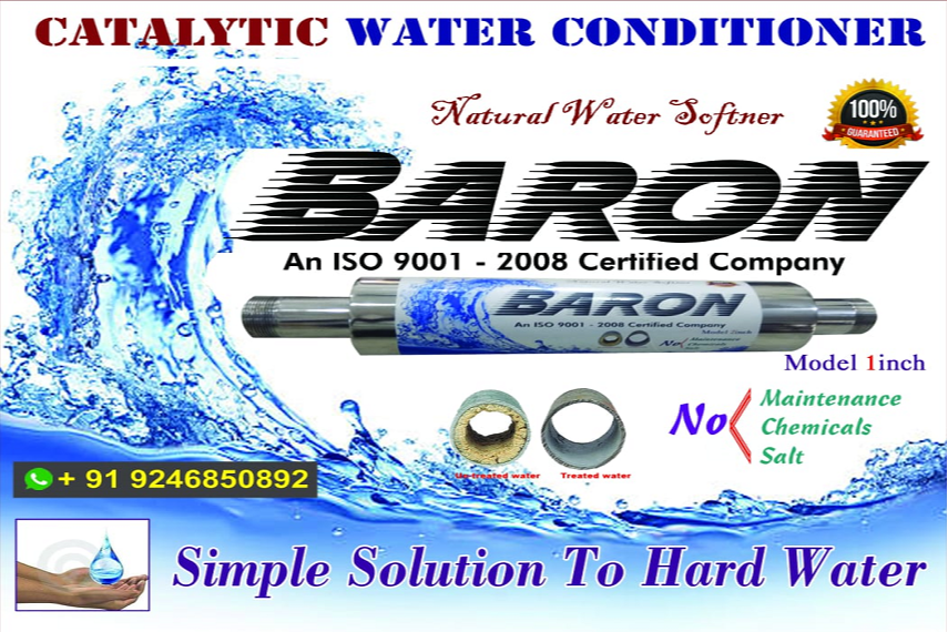 Baron Electronic Water Conditioners, Capacity: 1000 LPH