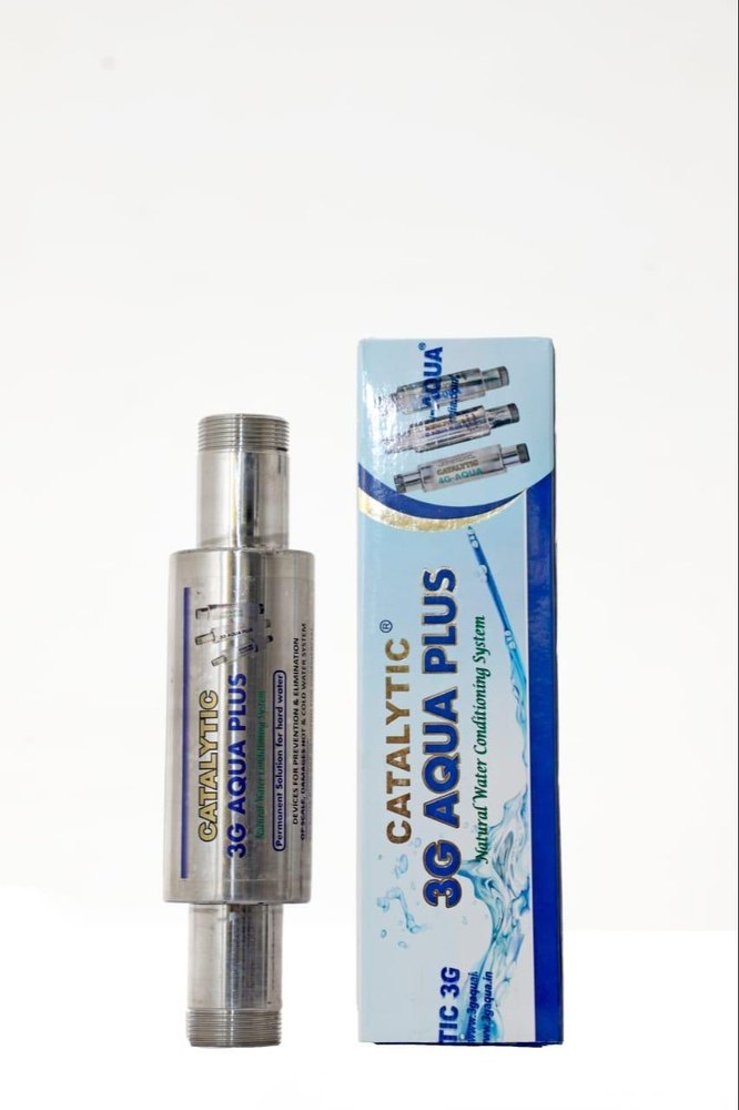 Silver 3G Aqua Electromagnetic Water Conditioner (3 Inch), For Domestic