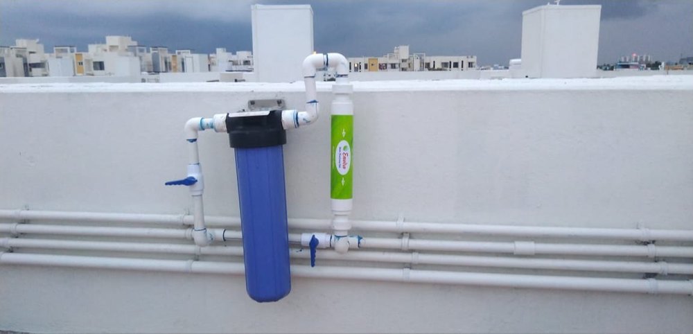 Automatic White Electromagnetic Water Softener Conditioner, Capacity: 4000 Lph, 1