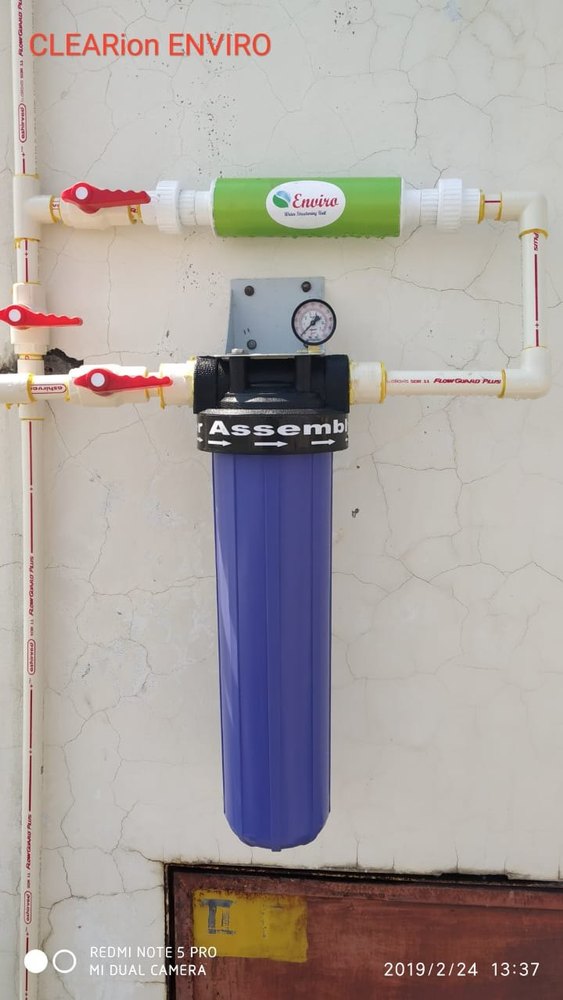 Automatic ENVIRO Structural Water Softener, For Commercial