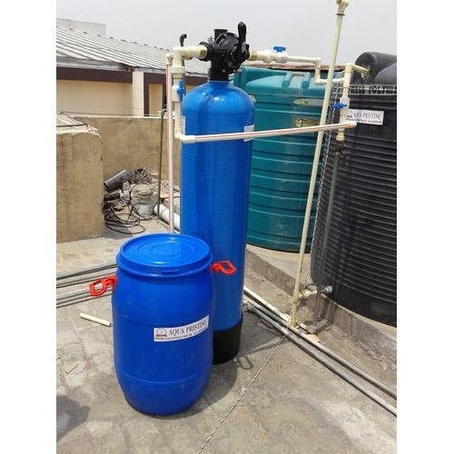 Automatic 1000 LPH Water Softener For Overhead Tank, For Commercial