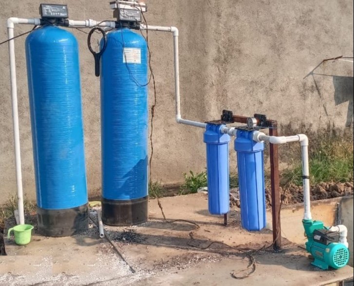 HKH Automatic Ion Exchange Water Softening Systems, For Domestic, 2m3h To 20 M3h