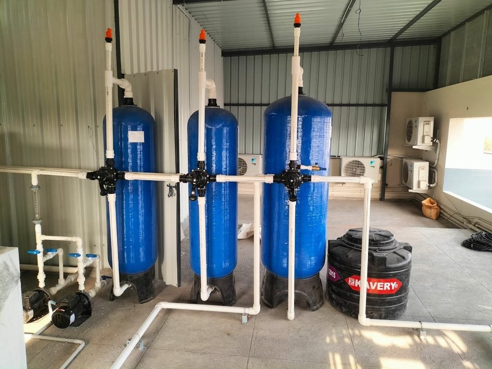 Automatic Ion Exchange Water Softening Systems, For Domestic, 1000 LPH