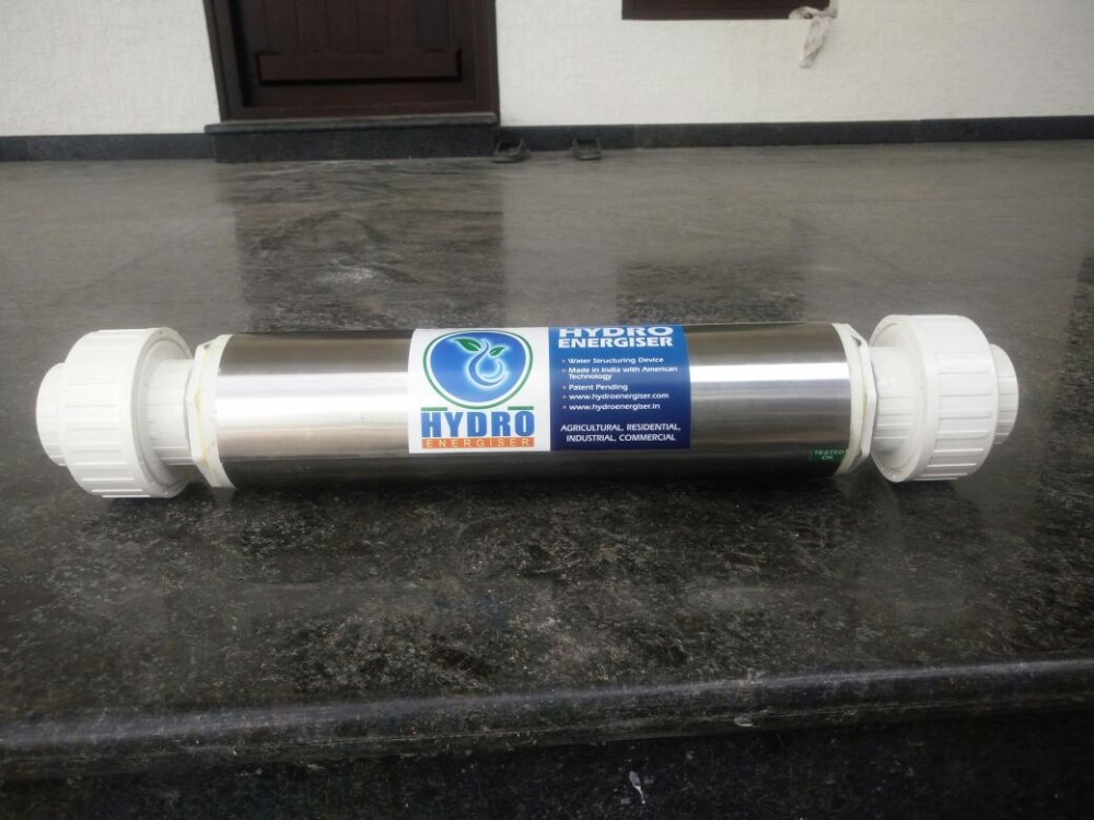 Silver Bathroom Water Conditioner, Packaging Size: 8.5 X 8.5 X 43.5 cm