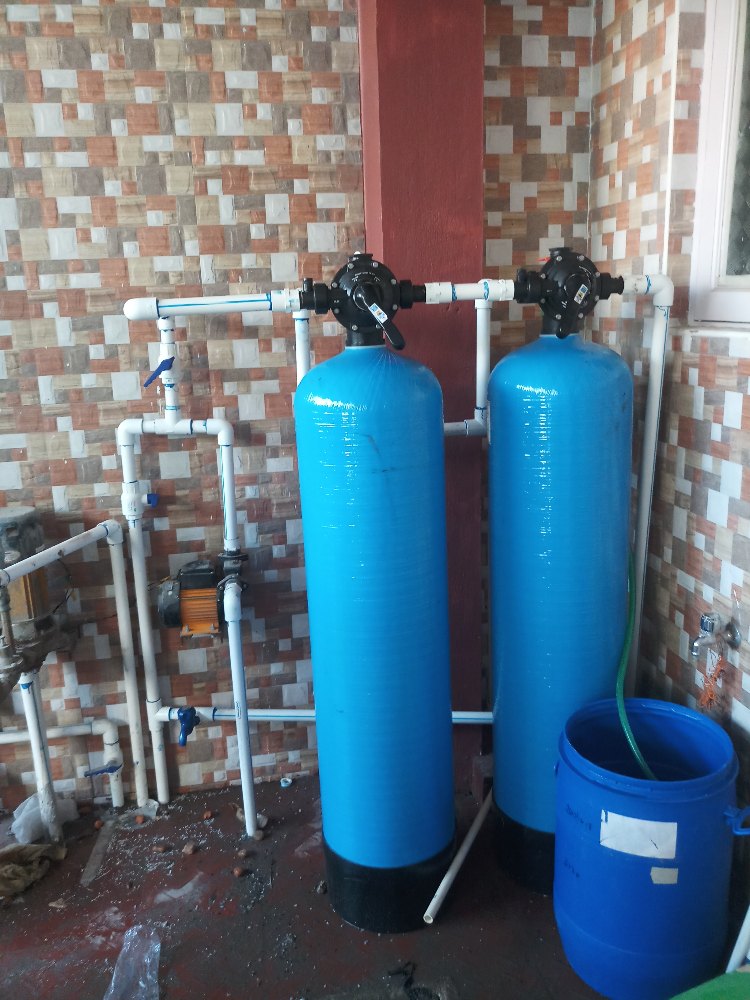 Automatic FRP RO Water Softener System, For Commercial