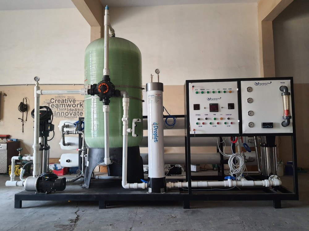 RO Capacity: 10000 LPH WASTE WATER REVERSE OSMOSIS SYSTEM, Stainless Steel