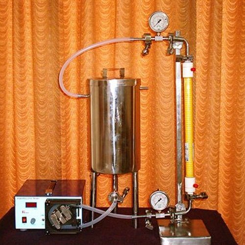 0-500 Stainless Steel Filtration Plant, For Industrial, Capacity: 50-100 L