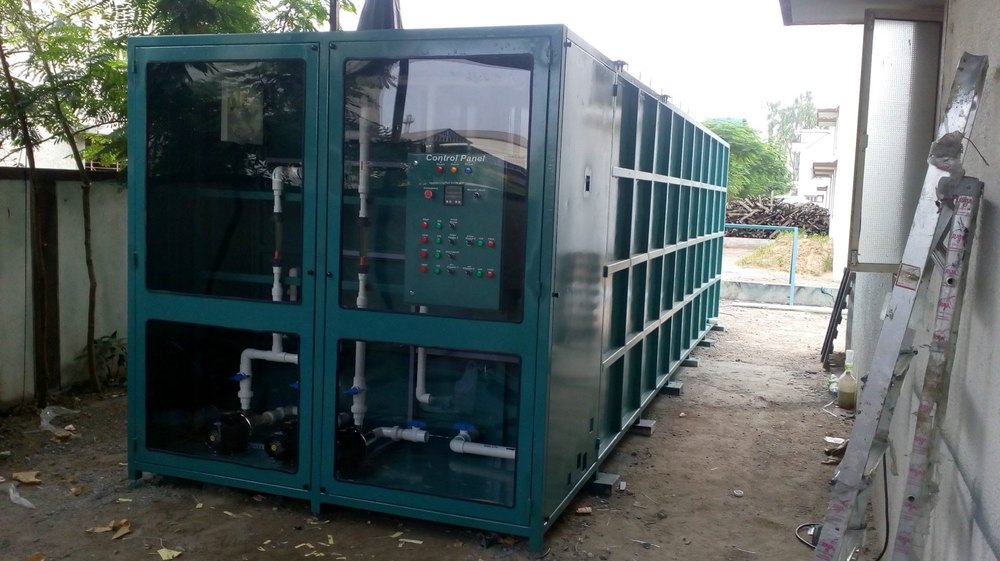Ecoagulation Industrial Effluent Grey Water Treatment Plant, For Recycling